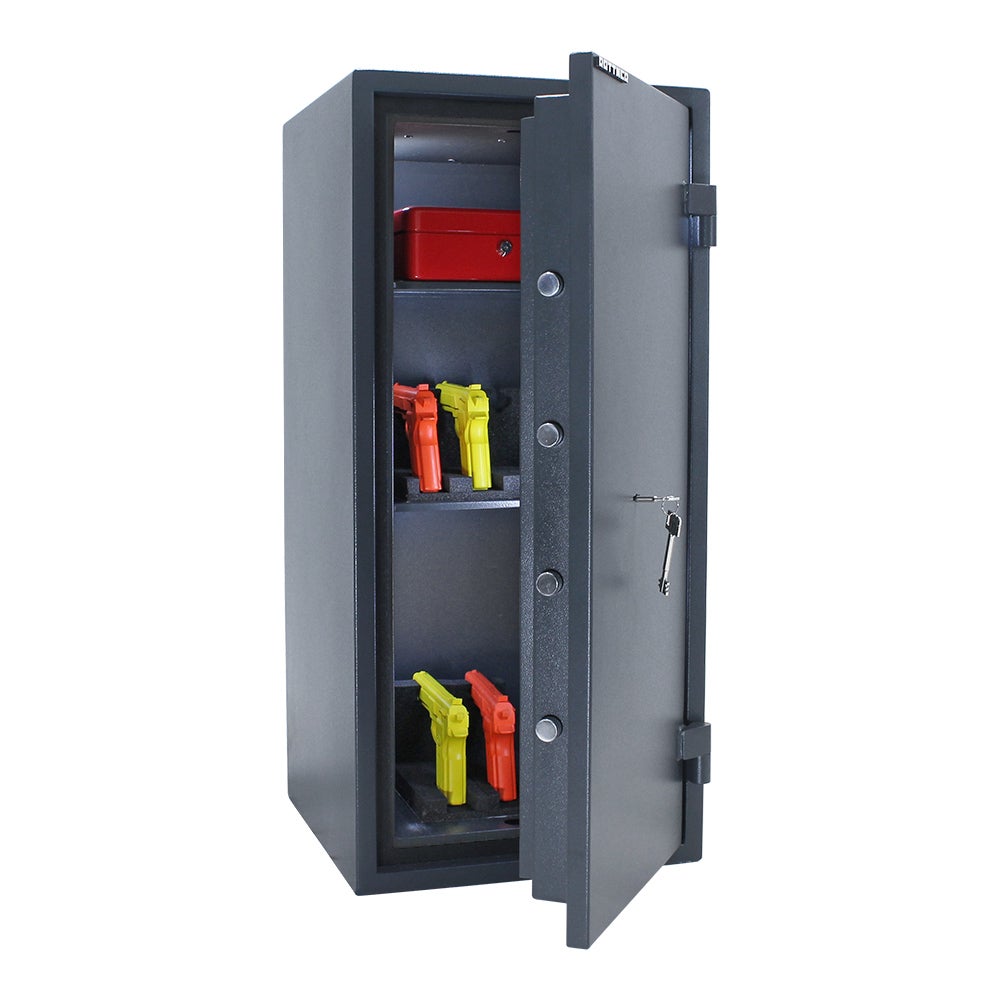 Profirst Fireking 100 DB Anthracite Anti-Feu et Antivol à Clés - 4