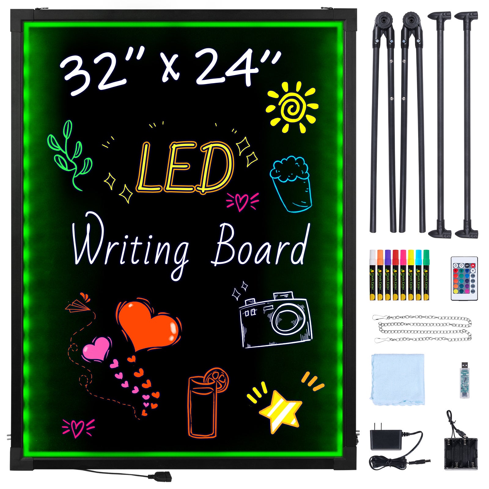 Tableau d'écriture LED 32