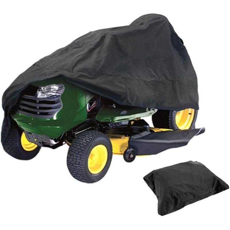 Husă impermeabilă pentru mașina de tuns iarba - protecție UV - pentru tractor de grădină - M (177 x 110 x 110 cm).