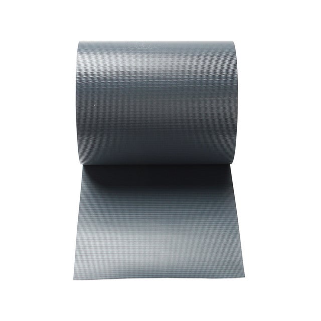 Osłona prywatności do ogrodu z PVC 50 m x 19 cm ciemnoszara do ogrodzeń i przestrzeni zewnętrznych
