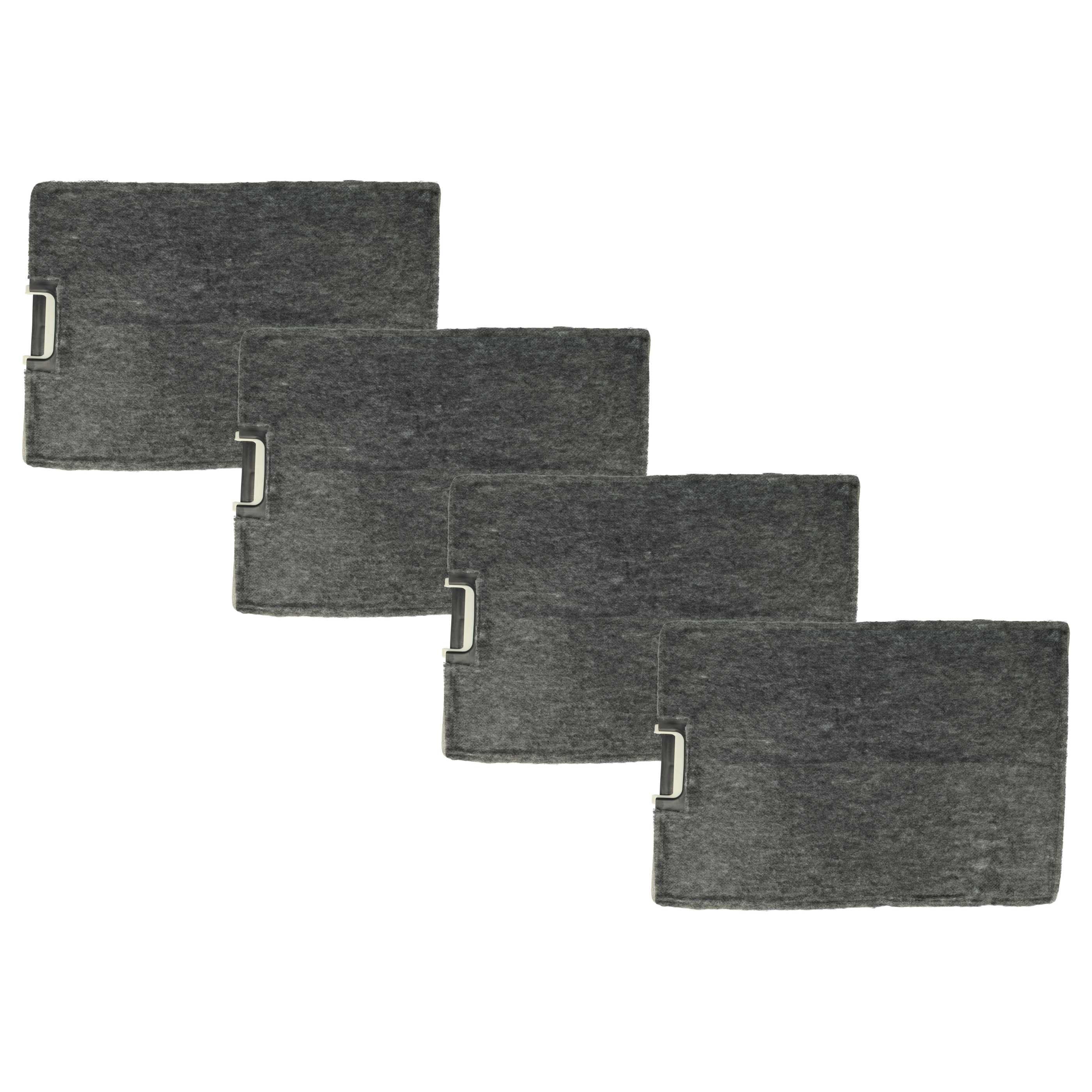 Vhbw 2 Filtri A Carboni Attivi Per Cappa Aspirante Bosch (39,8x19,6/17,4x2,9 Cm) - Ricambio Per DHI945F, DHI755F, DHZ4505