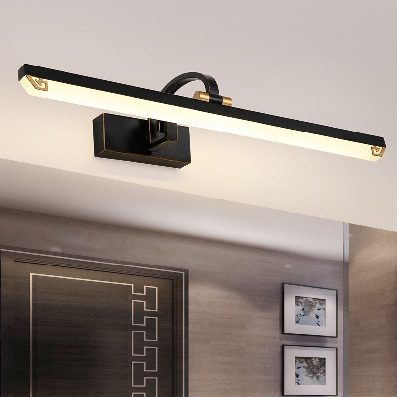 Applique Murale Salle De Bain 2 Têtes – Design Bois Et Verre, Ampoules G9, Pour Miroir Ou Déco D'intérieur