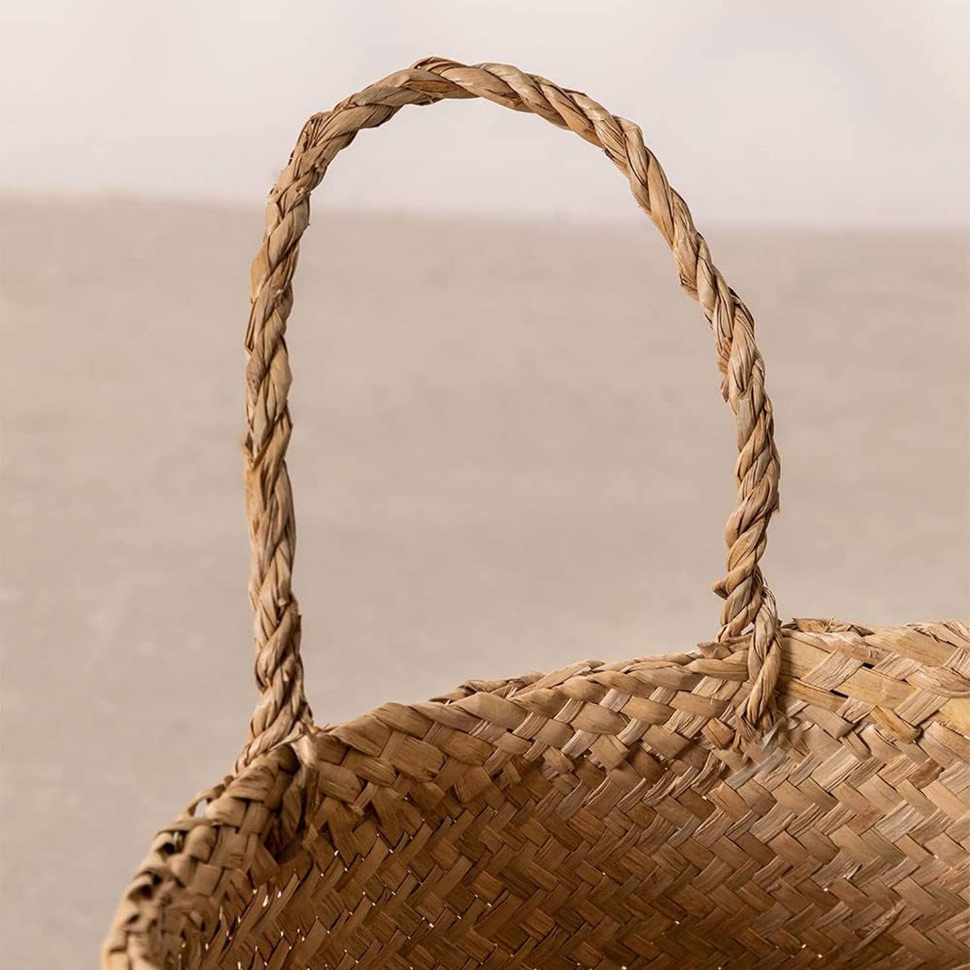 Panier pliant en cannage naturel 43,5x29 cm - 3