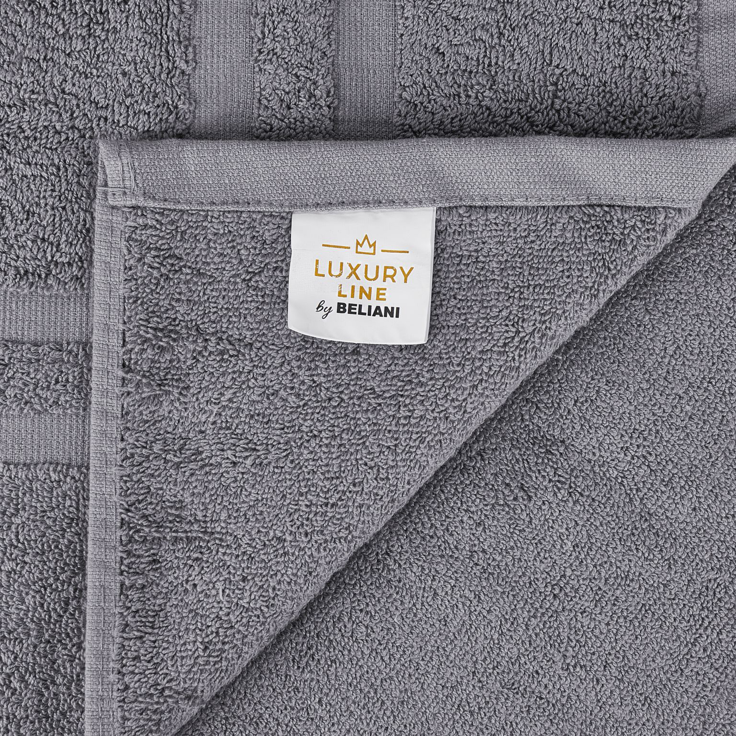 Set di 11 asciugamani AREORA Cotone Grigio chiaro - 6