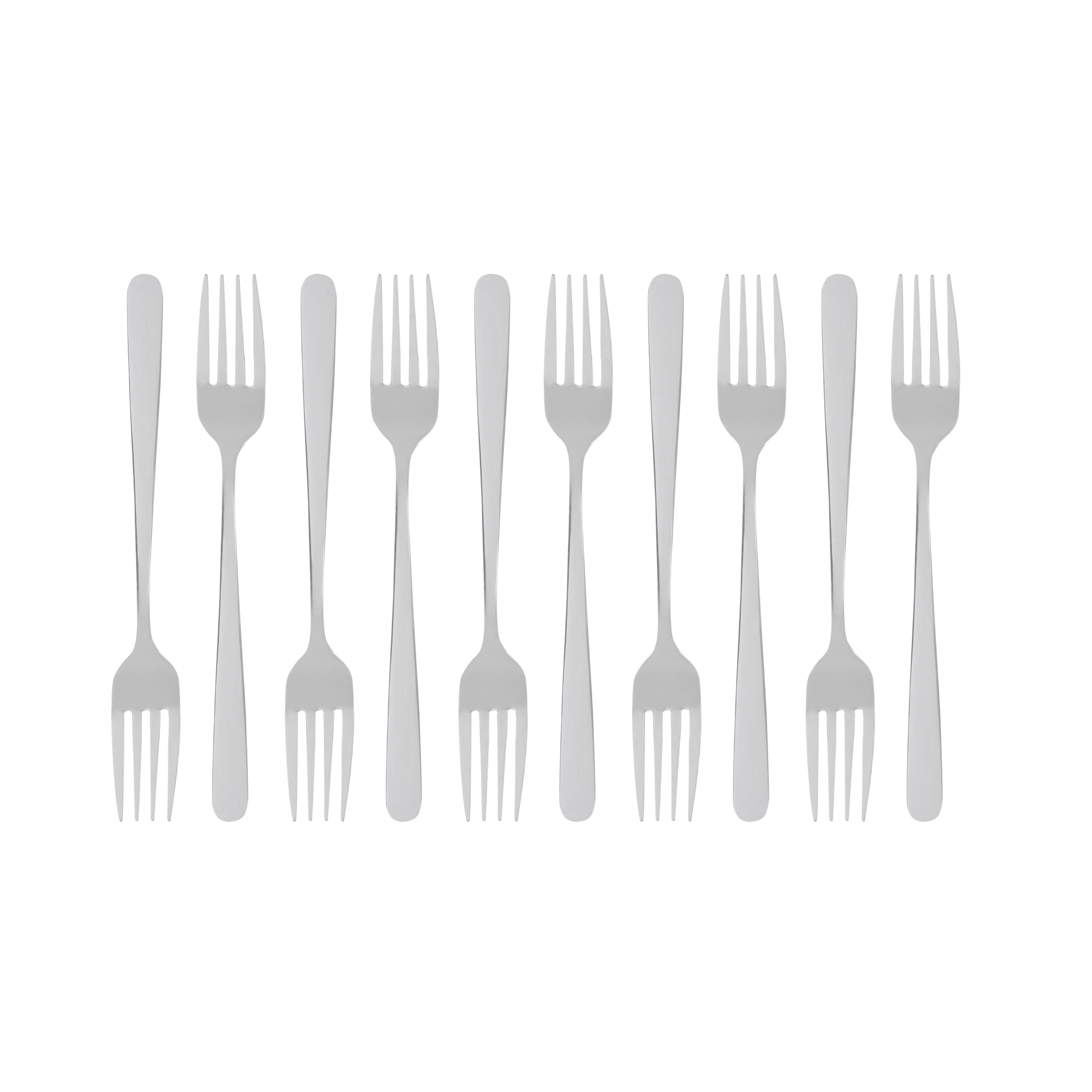 WIDELEC ZESTAW 10szt VIENNA srebrny 20,4cm HOMLA