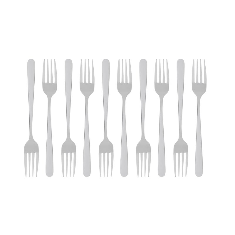 WIDELEC ZESTAW 10szt VIENNA srebrny 20,4cm HOMLA