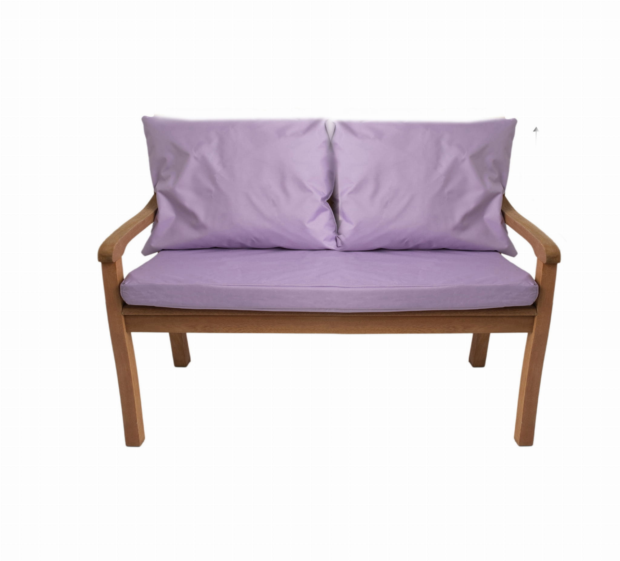 Cojín para banco 100x60x50cm, cojines para columpio de jardín púrpura claro, cojín de asiento, cojín de respaldo, cojín para exterior/interior
