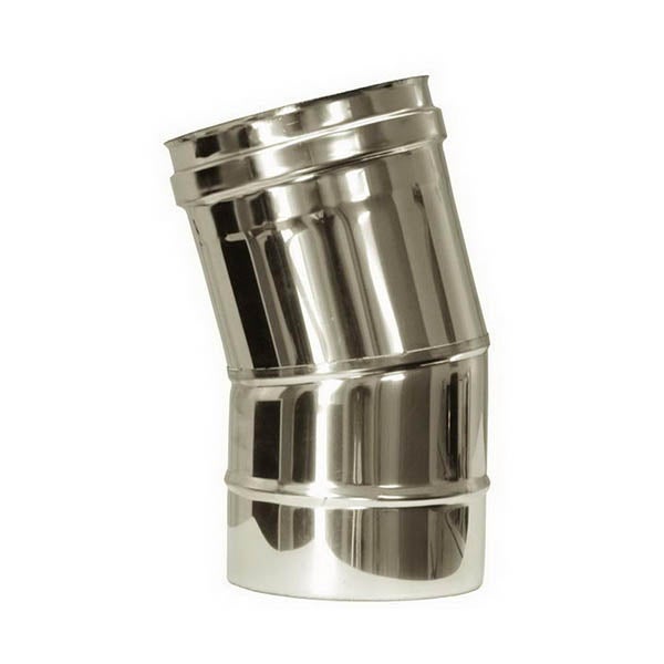 Raccordo A T 90° Per Canna Fumaria In Acciaio Inox 316 - DN 160, Maschio/Femmina, Per Collegamento Canale Fumo - Foto 3