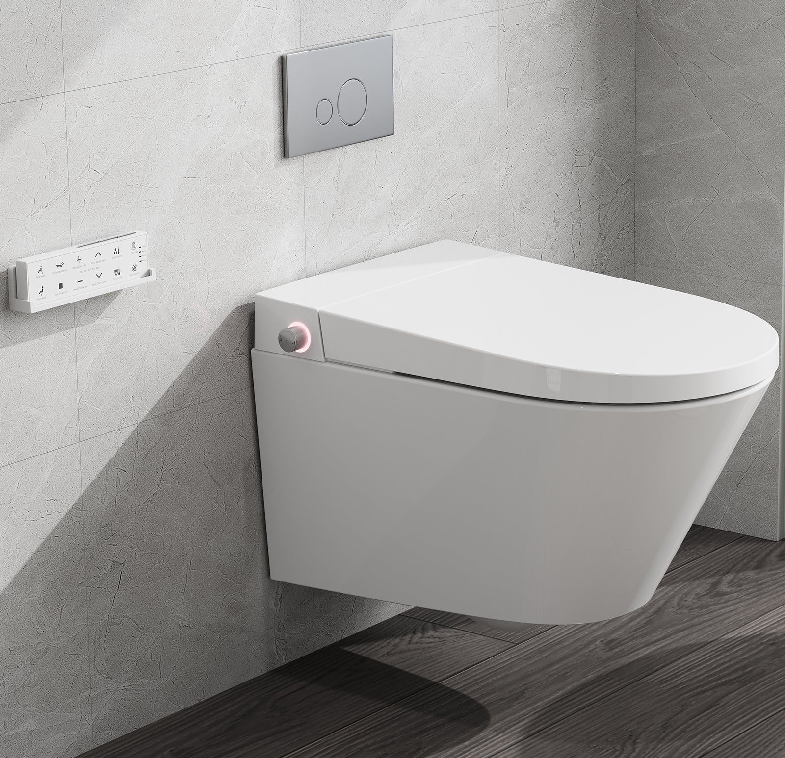 Roca Victoria Inodoro + Bidet Suspendido Cañoplast