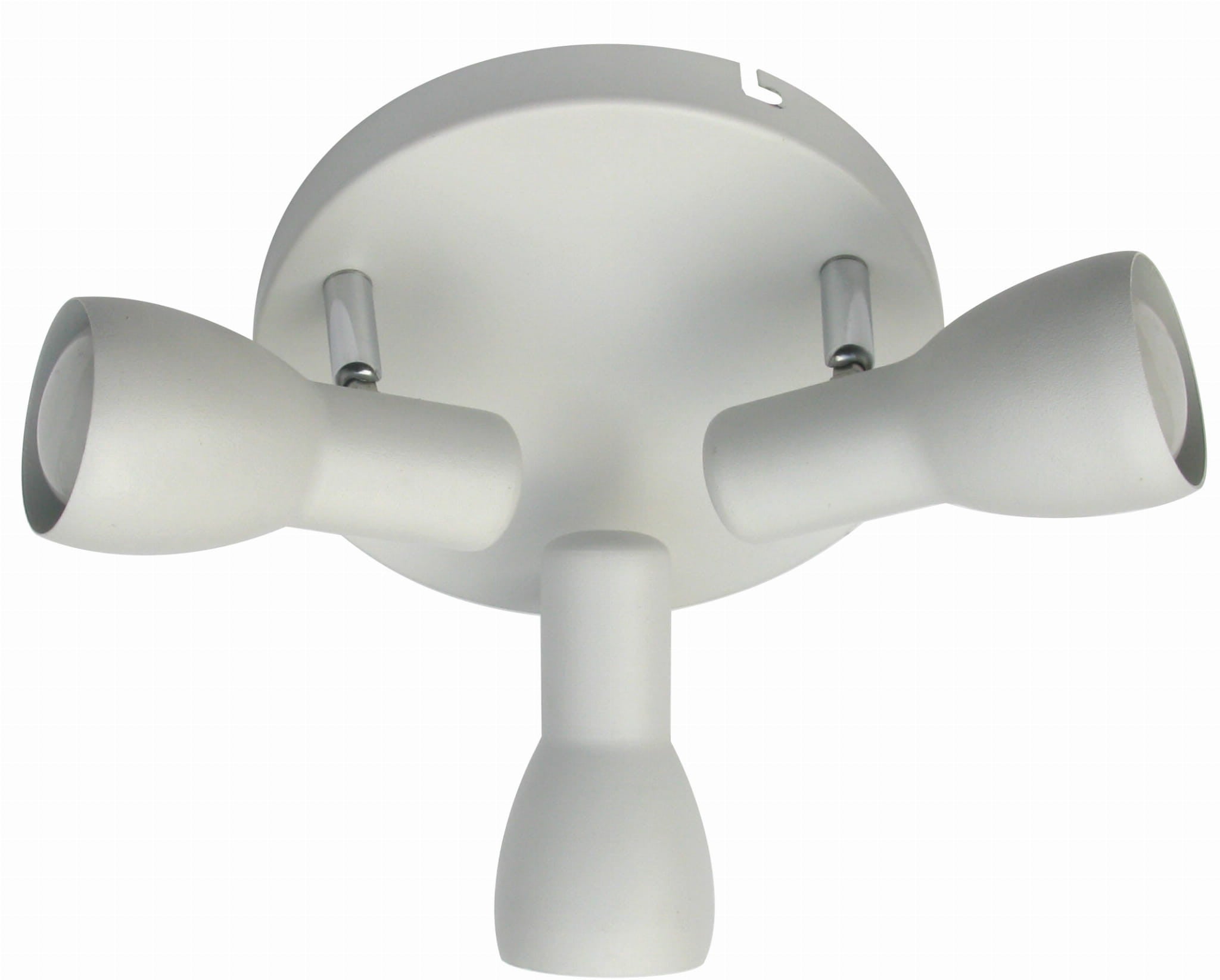 Lampa sufitowa wisząca Picardo biała 3xE14x40W wym: 29 x 29 cm metal Candellux