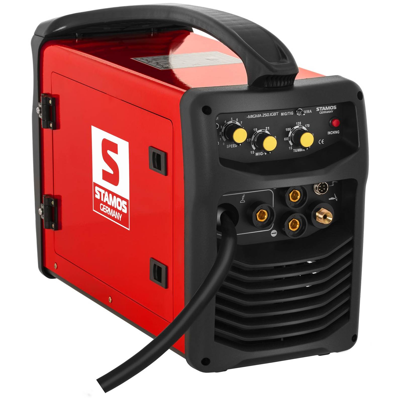 Poste à souder combiné - Stamos Germany - MIG/MAG / MMA / TIG / FCAW - 230 V / 50 Hz - 7