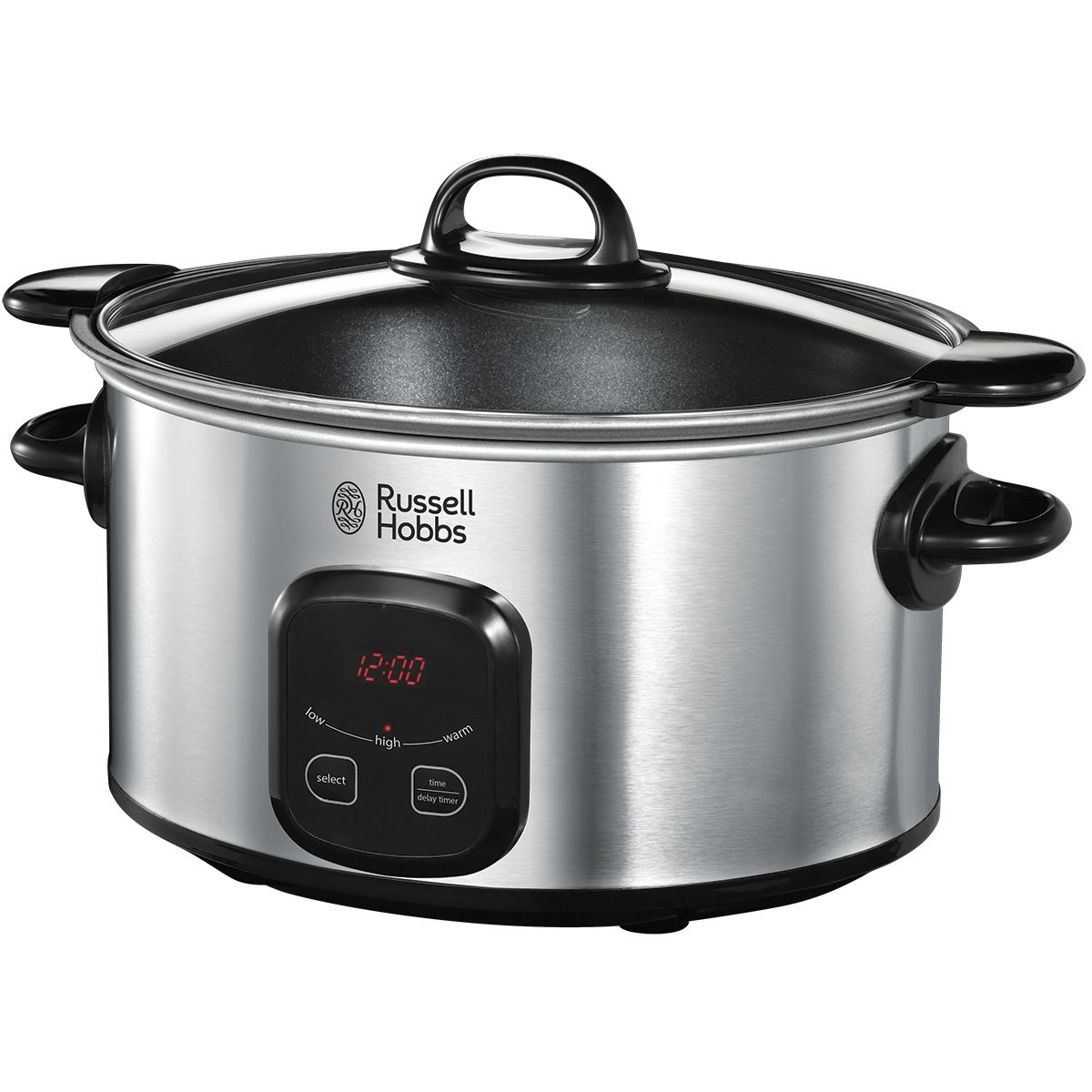 Russell Hobbs  Maxicook 6 L 200 W Acero Inoxidable Negro Acero Inoxidable, Leroy Merlin