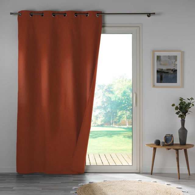 Paire de rideaux doublés occultant - Linge de maison