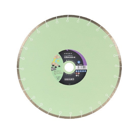 Disque Diamant ULTRA CÉRAM Sidamo D.230 X 22,23 X H10 Mm Pour Grès Cérame Et Faïence - 11130026