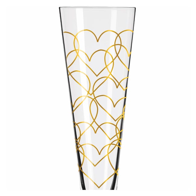 RITZENHOFF 6031006 Bicchiere da champagne 200 ml - Serie Goldnacht Duett Best of 2022-2 pezzi con oro vero - Made in Germany RITZENHOFF 6031006 Bicchiere da champagne 200 ml - Serie Goldnacht Duett Best of 2022-2 pezzi con oro vero - Made in Germany