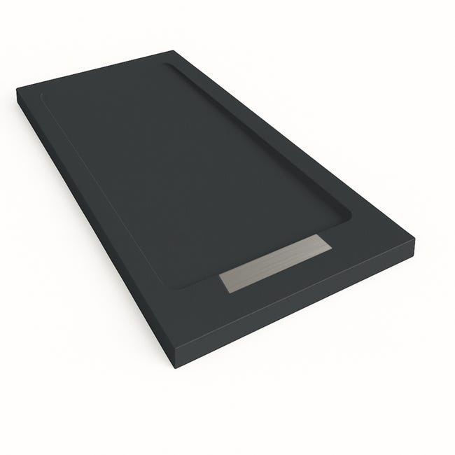 Griglia d'aerazione plastica rettangolare nera Griglia d'aerazione plastica rettangolare nera