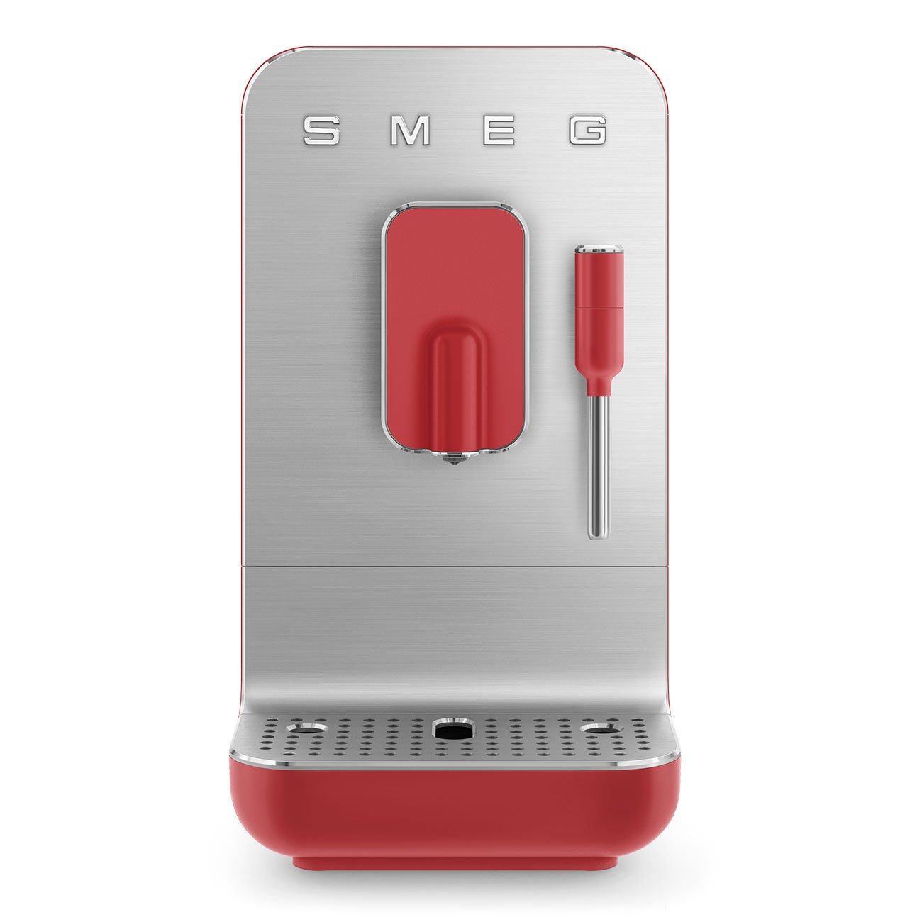 Smeg Cafetera Superautomática Bcc02rdmeu Rojo , Leroy Merlin
