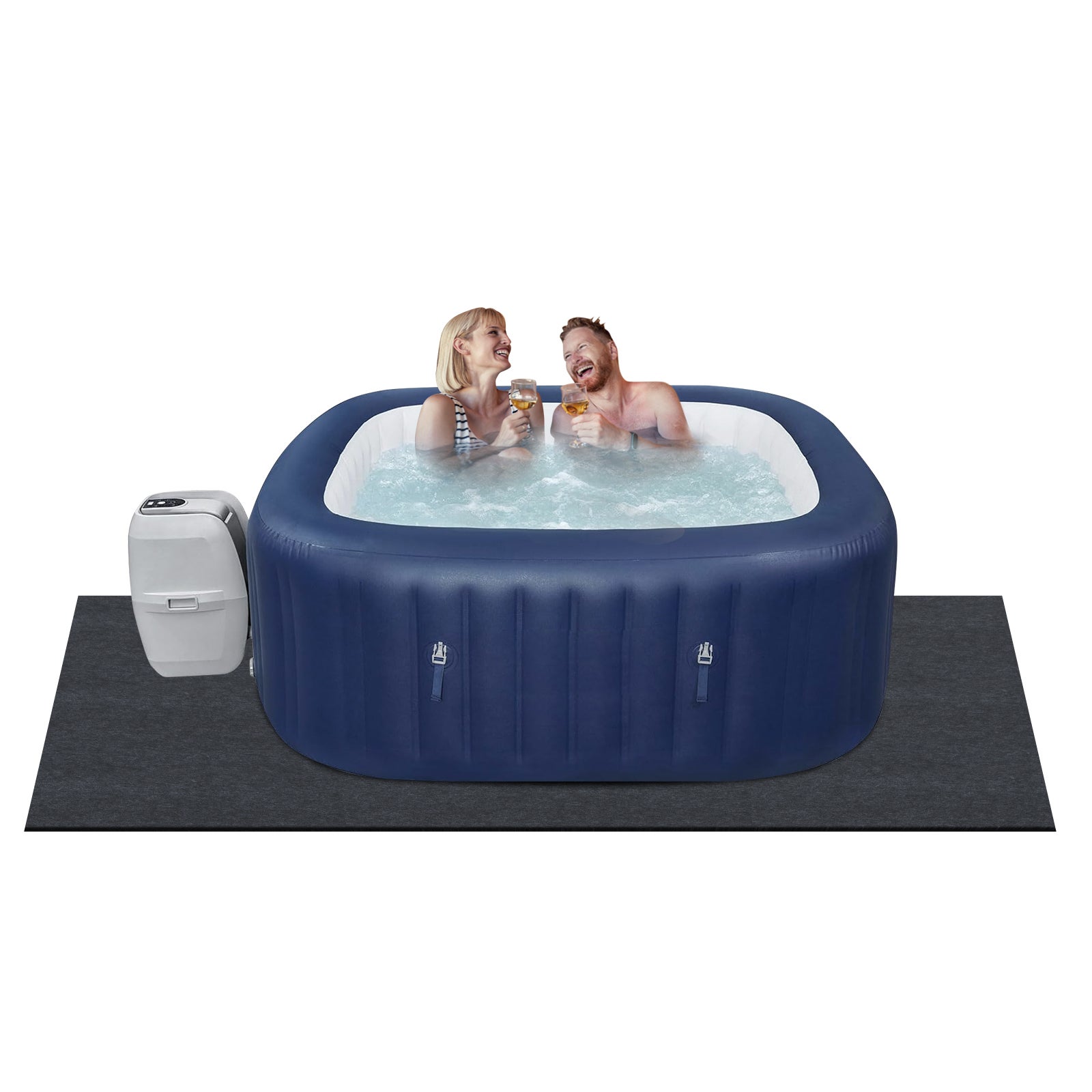 Tapis De Sol En Bois Pour Spa, Douche Ou Plage - Neuf Avec Petits Défauts