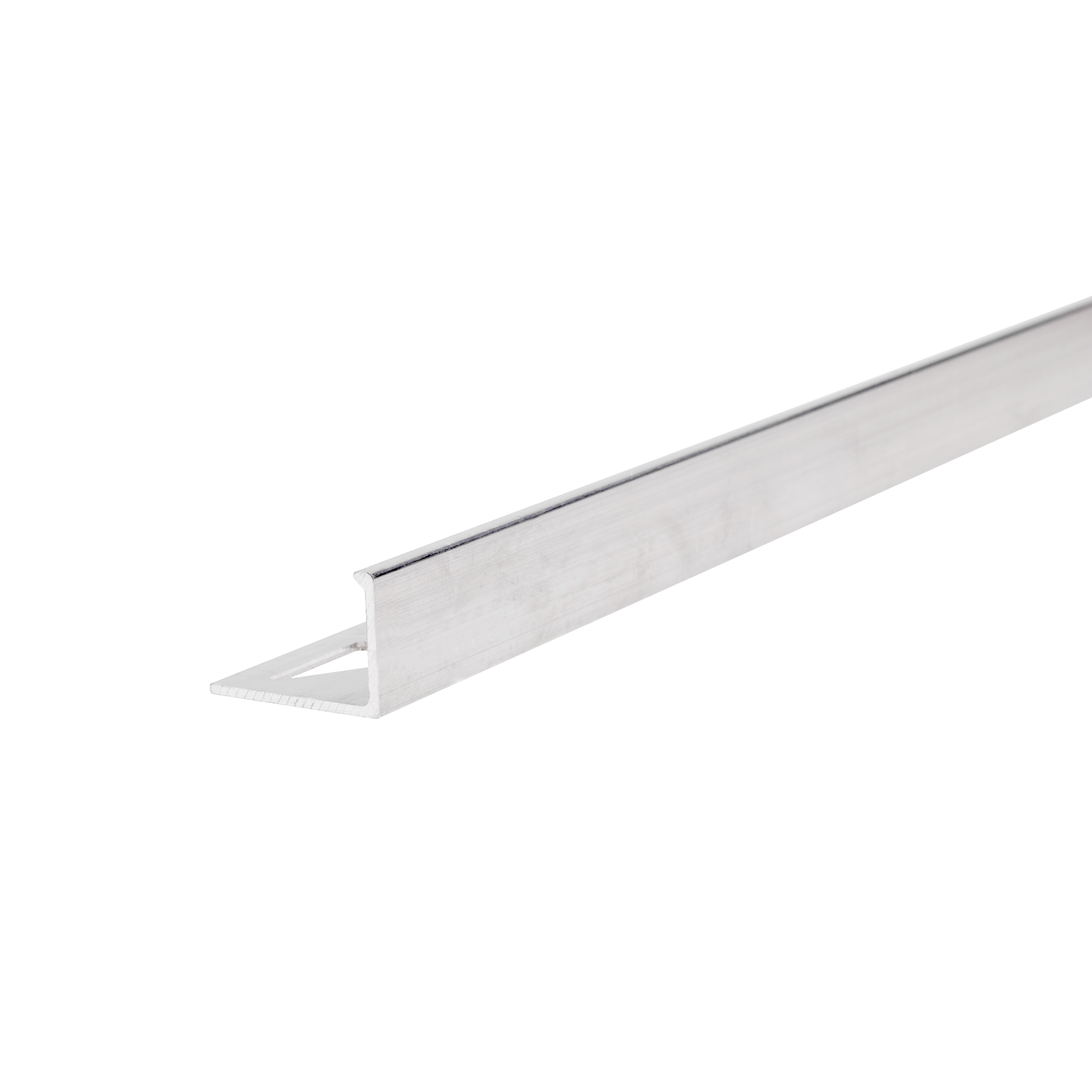 Profil do glazury narożny aluminiowy 15mm Cezar Naturalny 2,50m