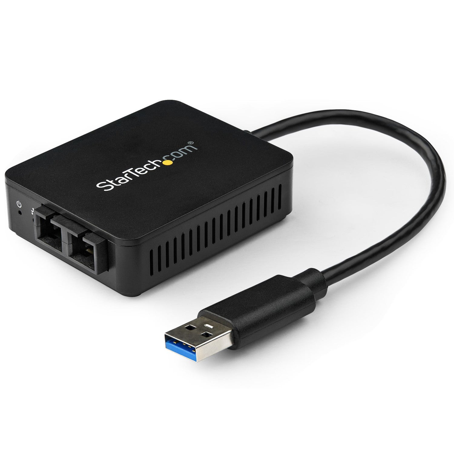 Startech.com Negro Adaptador Conversor Usb 3.0 A Fibra Óptica 1000Basesx Sc Multimodo 550M Transceiver Usb, Alámbrico, Usb, Fibra, 1000 Mbit/S, - Imagen 2