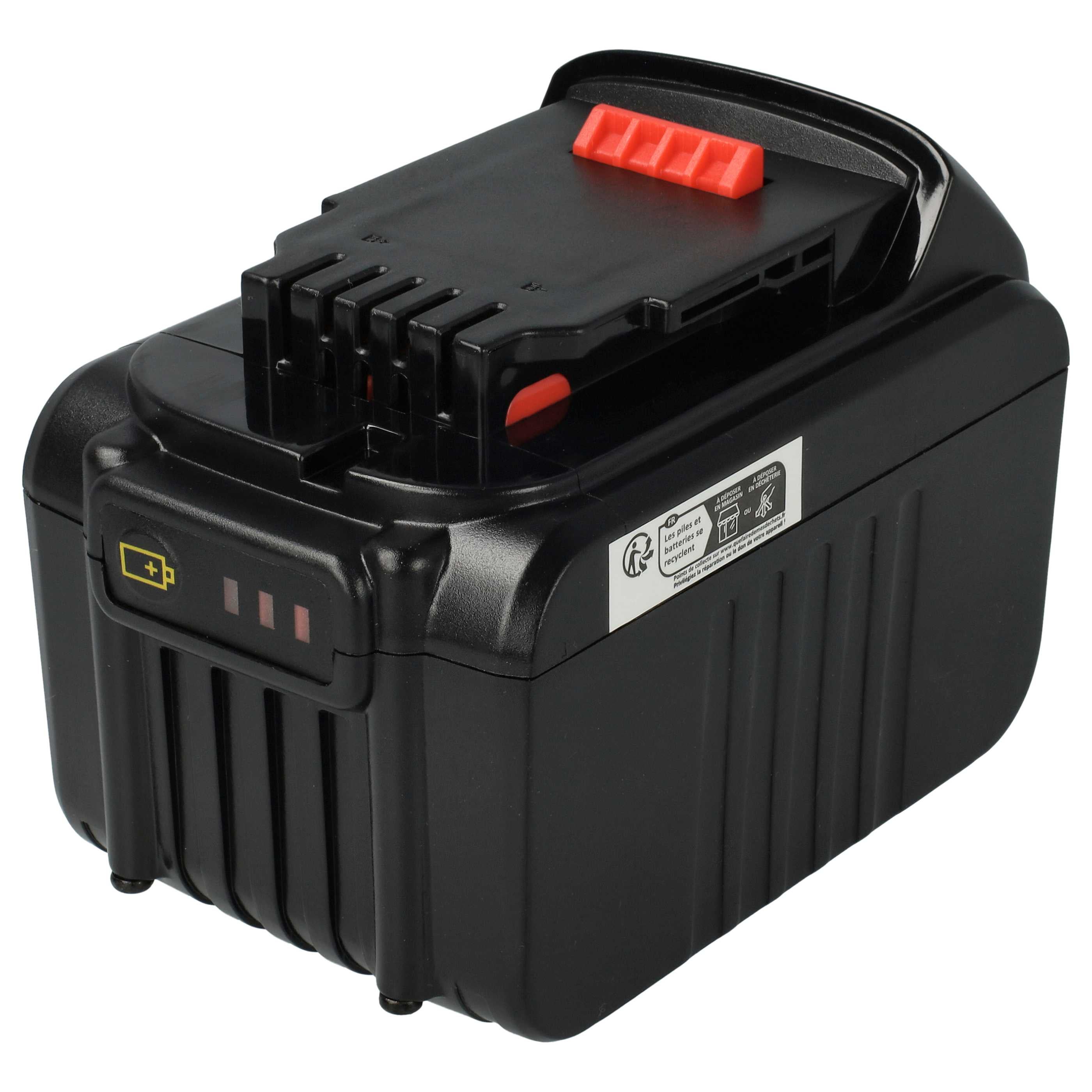 EXTENSILO batteria compatibile con Dewalt DCD995 DCD995NT DCD995M2 DCD996NT DCD995P2 DCD996 utensile elettrico 6000 mAh Li Ion 18 V Leroy Merlin