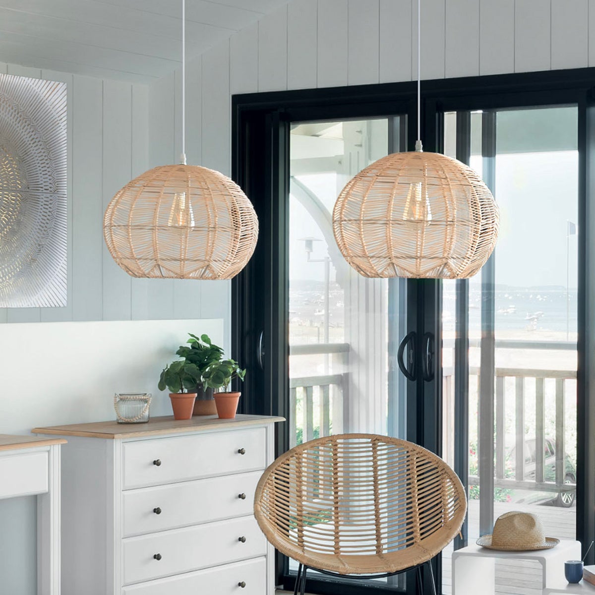 Lampa wisząca Kita NATURALNA - 8