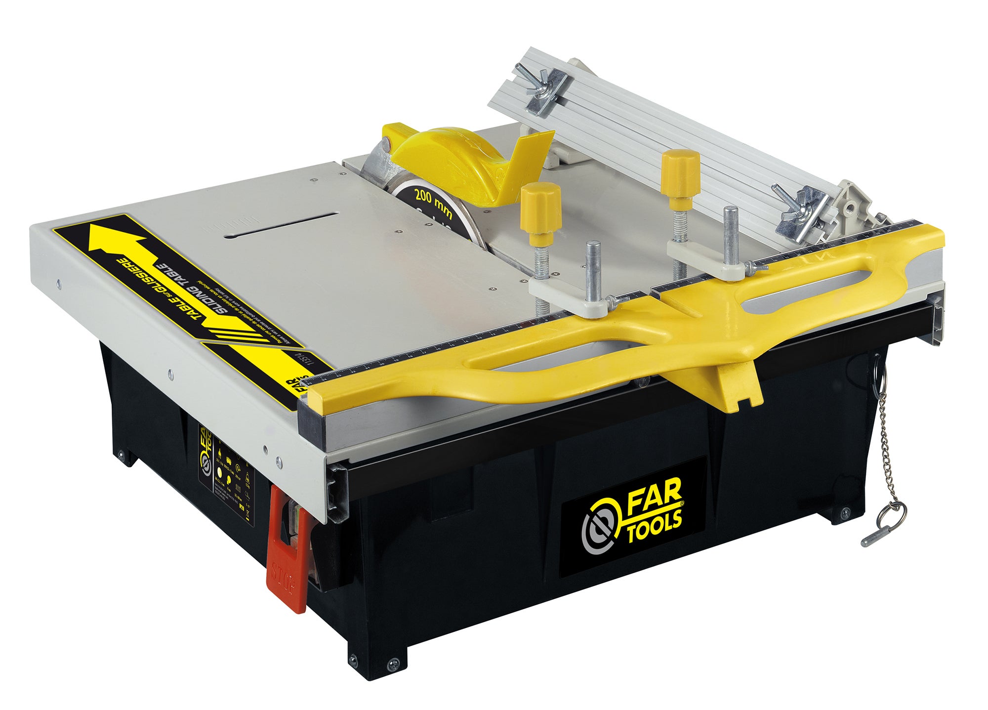 Elektryczna przecinarka do płytek FARTOOLS PRO TC 201B Moc 550W Tarcza 200mm
