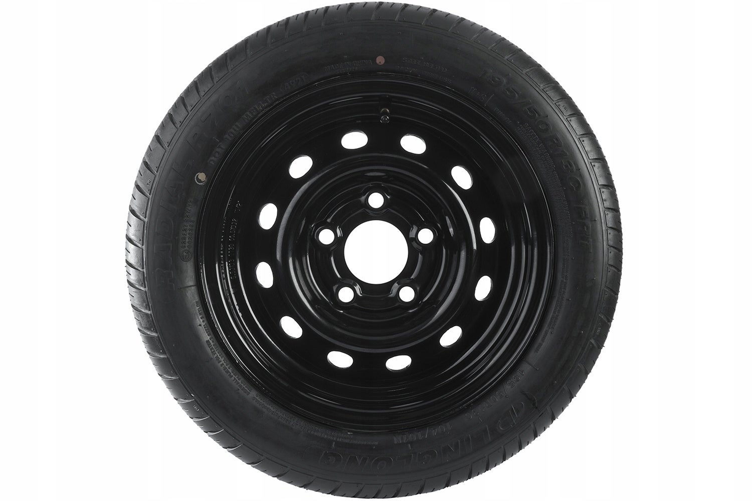 Koło wzmacniane do przyczepy Unitrailer opona 195/50 R13C 104/101N felga czarna 5.5Jx13"H2 5x112 ET:30 1 szt.