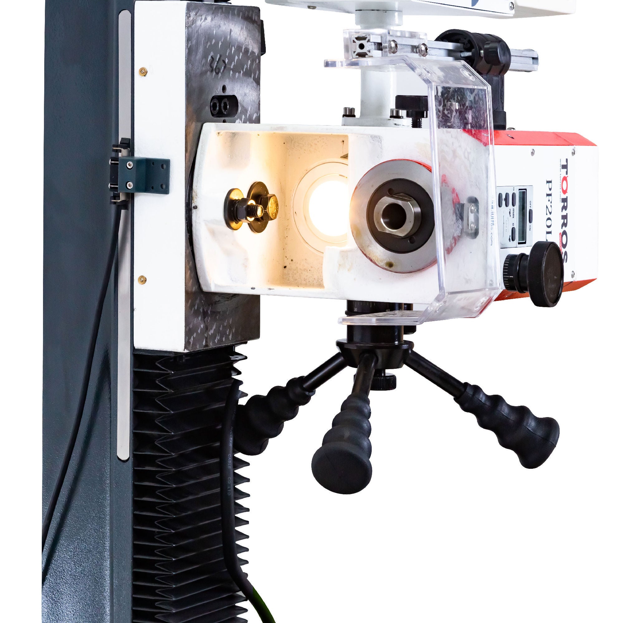 Perceuse-fraiseuse X 480 Y 175 mm Z 280 mm CM2/M10 0,85 kW 230V table longue affichage digital Torros PF20LD VARIO - 5