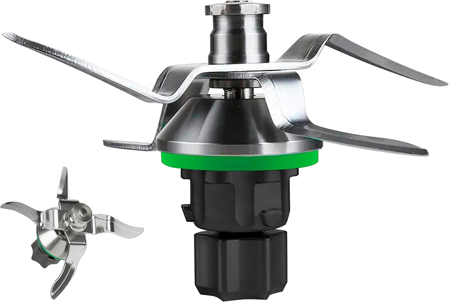 2 SZT. Kompatybilny nóż do Thermomix Bimby TM5 TM6 Noże Miksujące Ostrze Tnące ze Stali Nierdzewnej