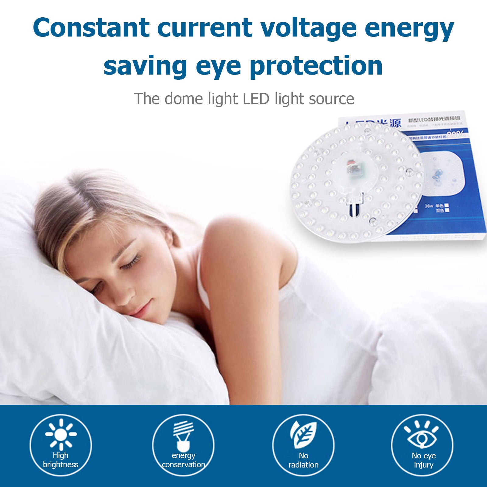 Sostituzione della sorgente LED del pannello retrofit del modulo del soffitto per soggiorno e camera da letto - 6