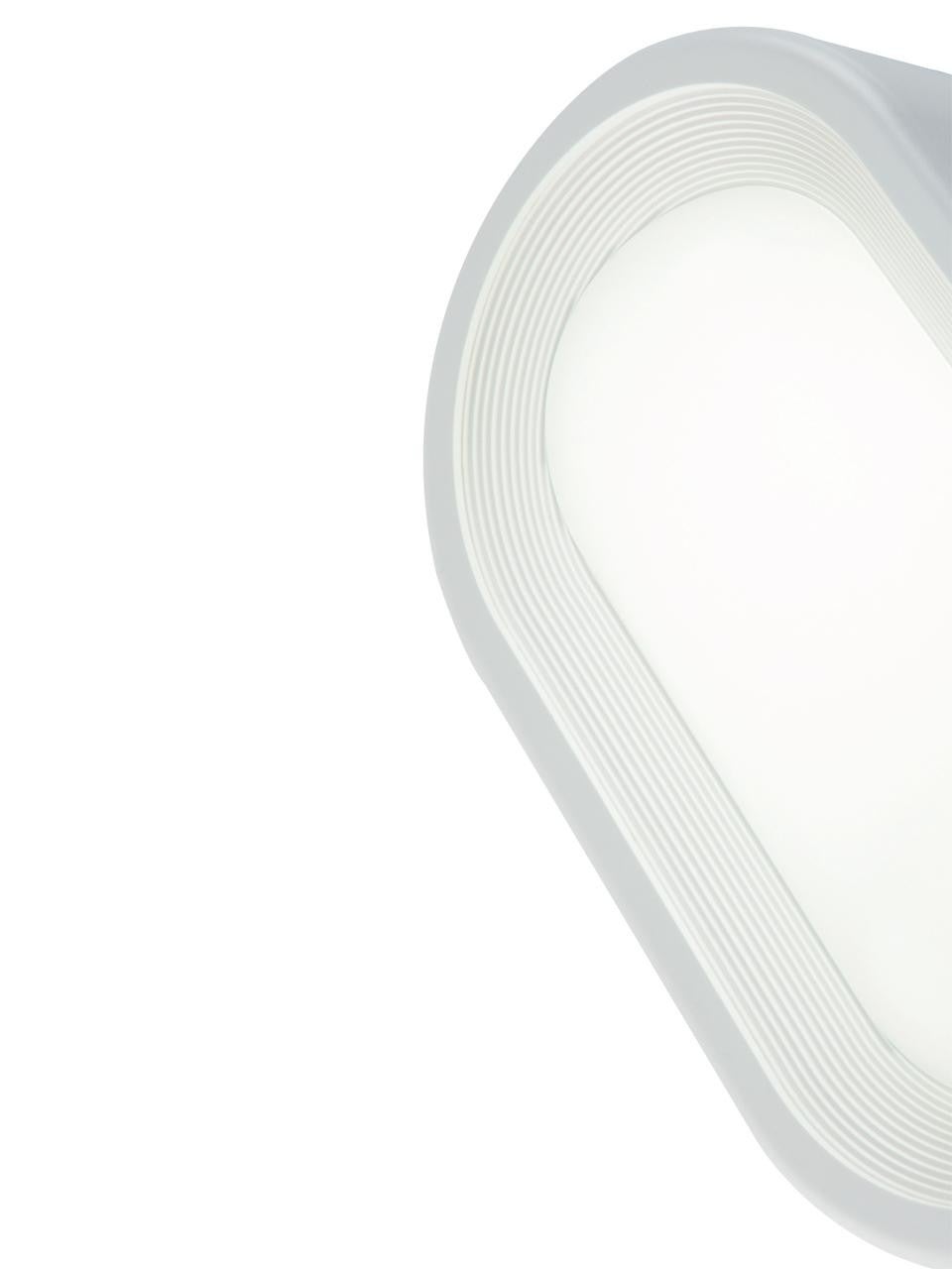 Applique moderna sovil illuminazione orion 99103 led alluminio termoplastica, materiale termoplastico bianco - 3