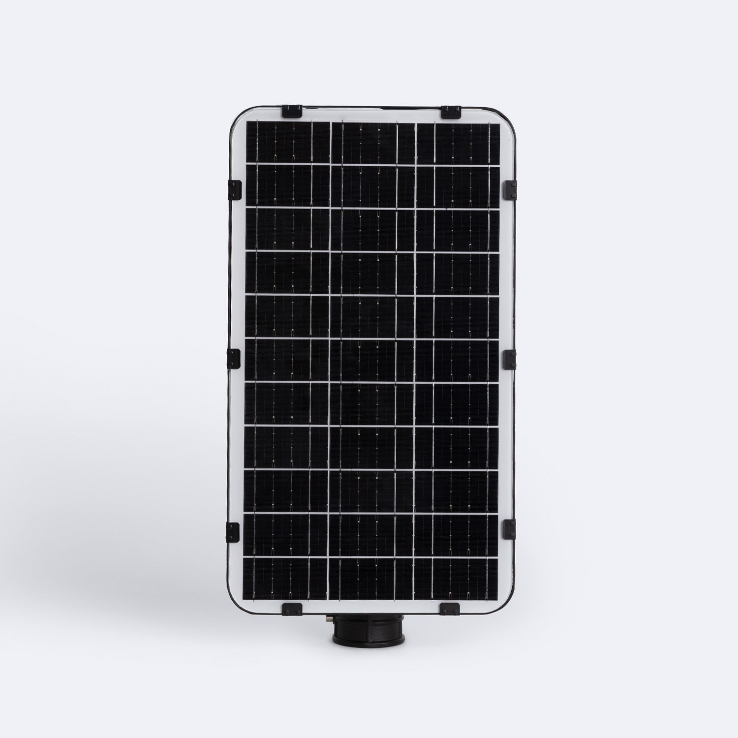 Lampadaire LED Solaire 6400 lm 160 lm/W Sinaí avec MPPT et Détecteur de Mouvement , 4000K Blanc neutre, Aluminium, IP65, 6400lm - 3
