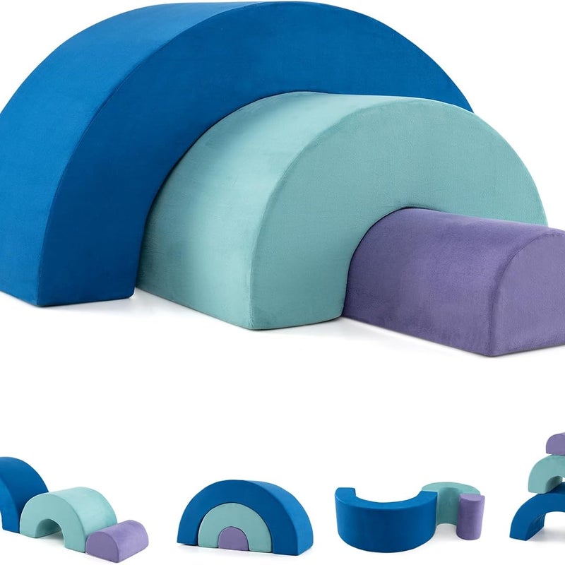 3 Sztuki Tor Motoryczny dla Niemowląt Arc-en-Ciel, Moduł Motoryczny dla Niemowląt z Pianki, Edukacyjny, dla Dzieci Powyżej 3 Roku Życia