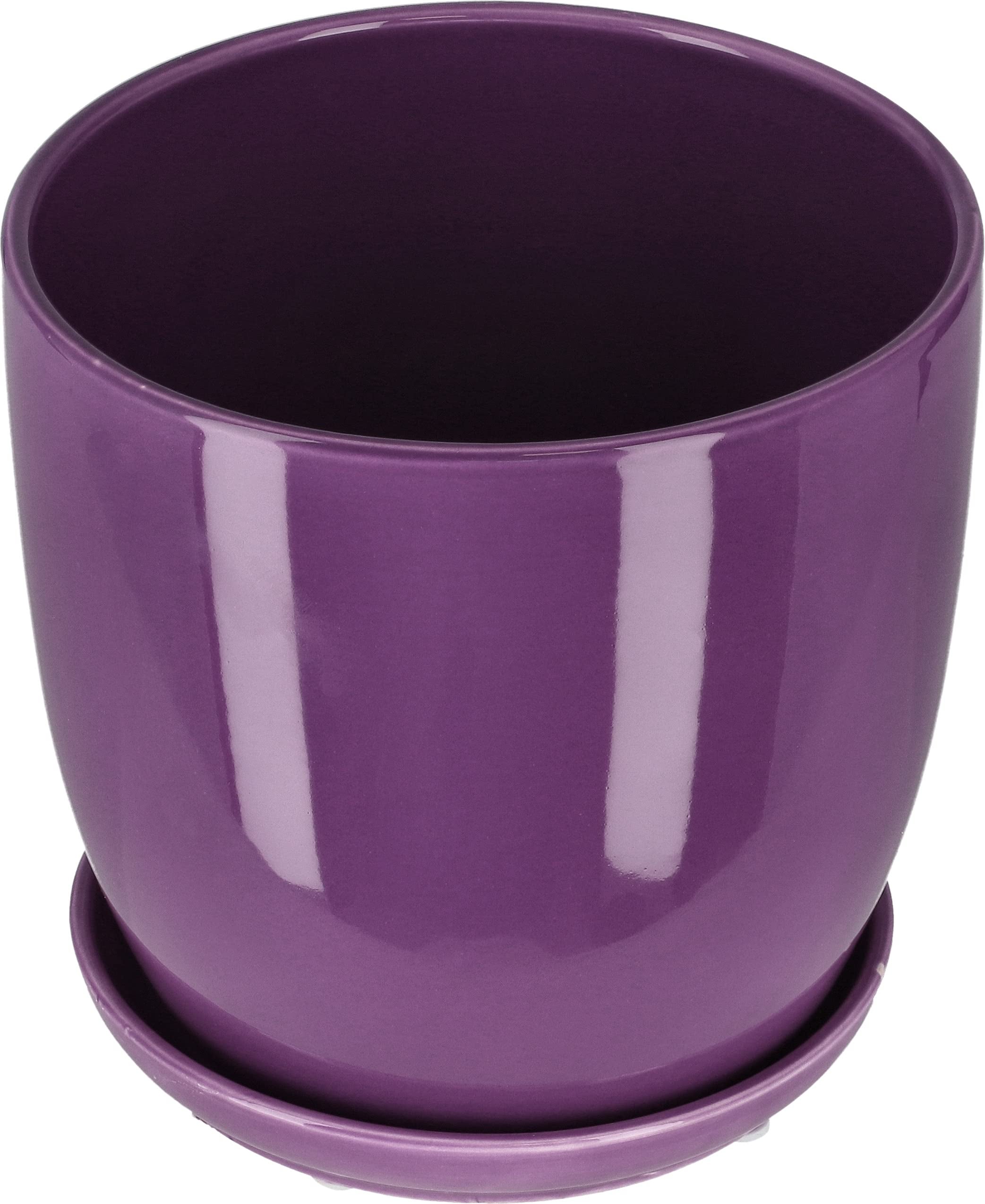 2x doniczka 16 osłonka ceramiczna donica podstawka - KOTARBAU - 6
