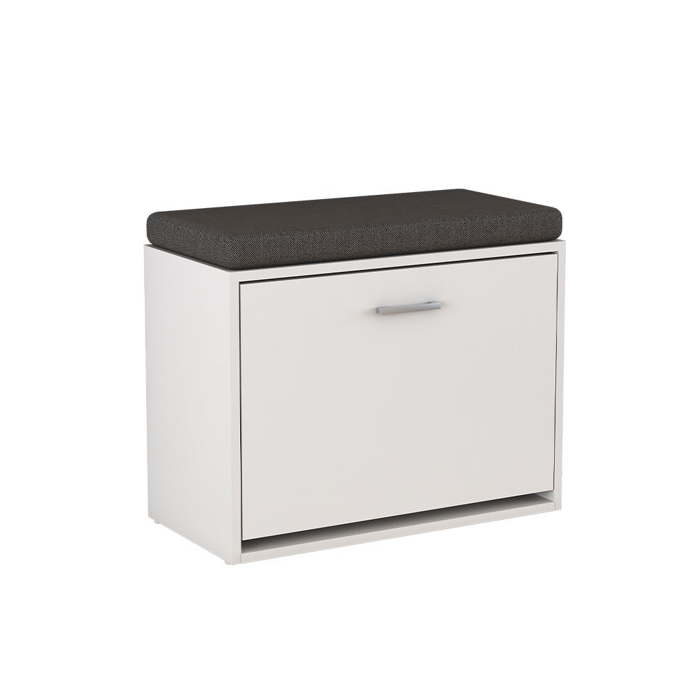 Vicco Ławka na buty Georg, Biały, 60 x 49.5 cm z półką