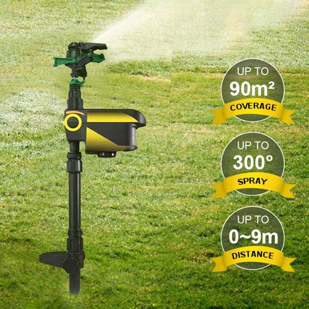arroseur à détection de mouvement, arroseur de protection de jardin, arroseur automatique à détection de mouvement solaire - 4