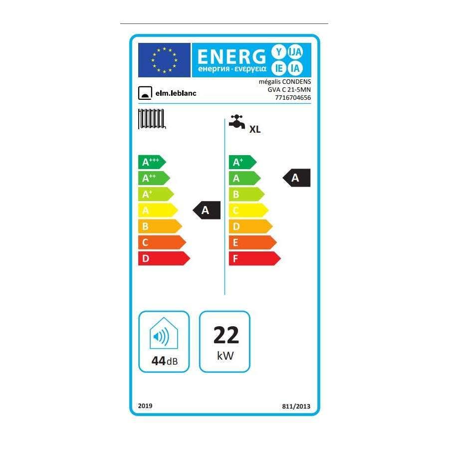 Chaudière murale gaz à condensation Mégalis CONDENS 22kW - 3