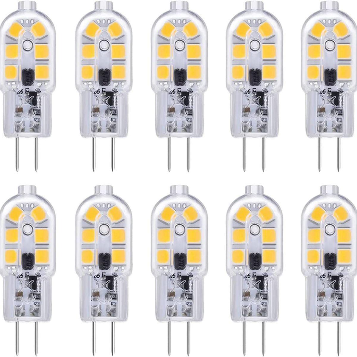 Żarówka LED G4 do okapu kuchennego 12V 2W zimna biel 6000K, 200lm, dwupinowa, odpowiednik halogenu G4 - Generic