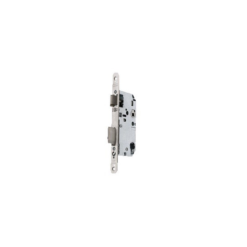 Serrure monopoint à larder D458 urgence axe 50mm T20 bout rond finition inox VACHETTE 14502000 - 2