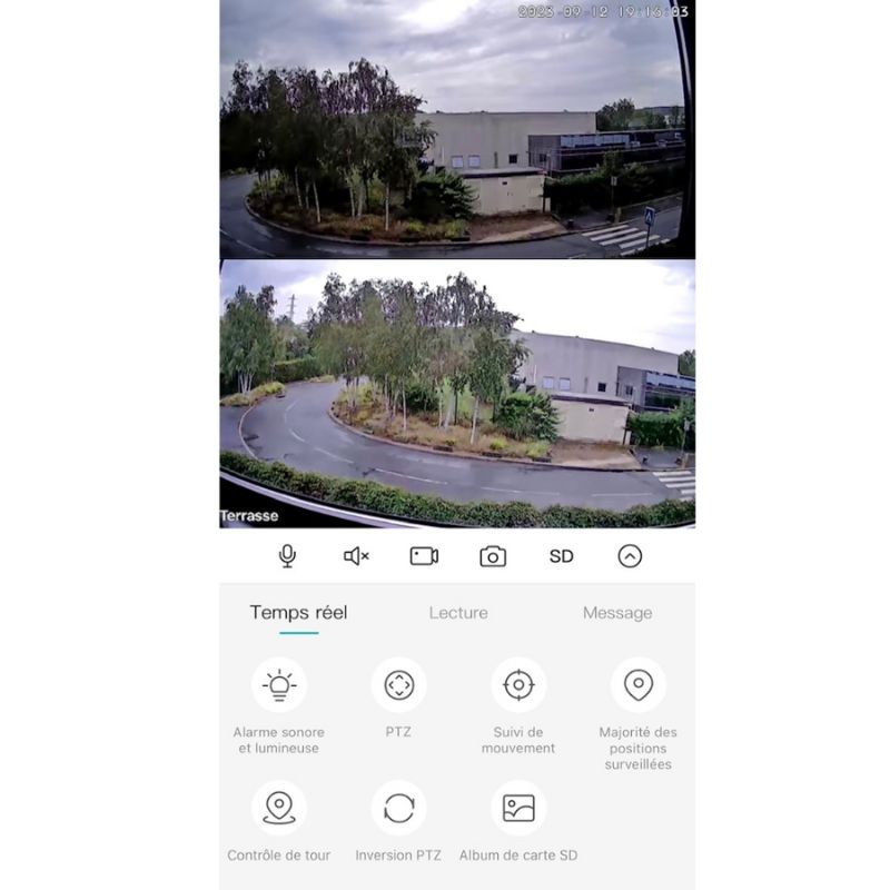 Kit alarme maison 4G connectée sans fil wifi et gsm amazone et 2 caméras double objectif - lifebox - kit11 - 4