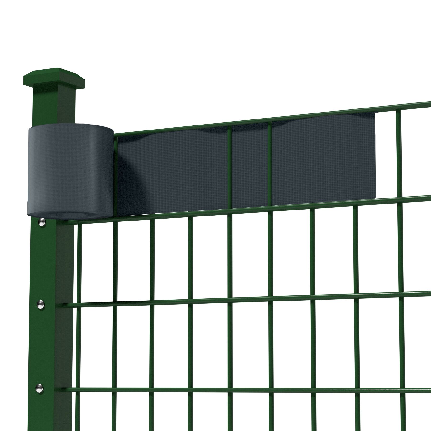 Brise-vue en PVC opaque et résistante 35 m TECTAKE - 3