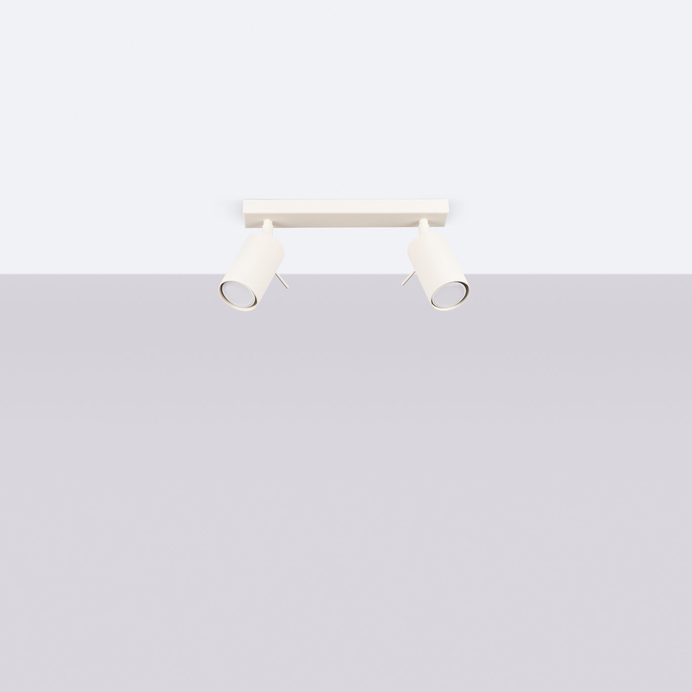 Plafon BRIIX 2 beżowy LED 4000K - 30x6x17cm Sollux