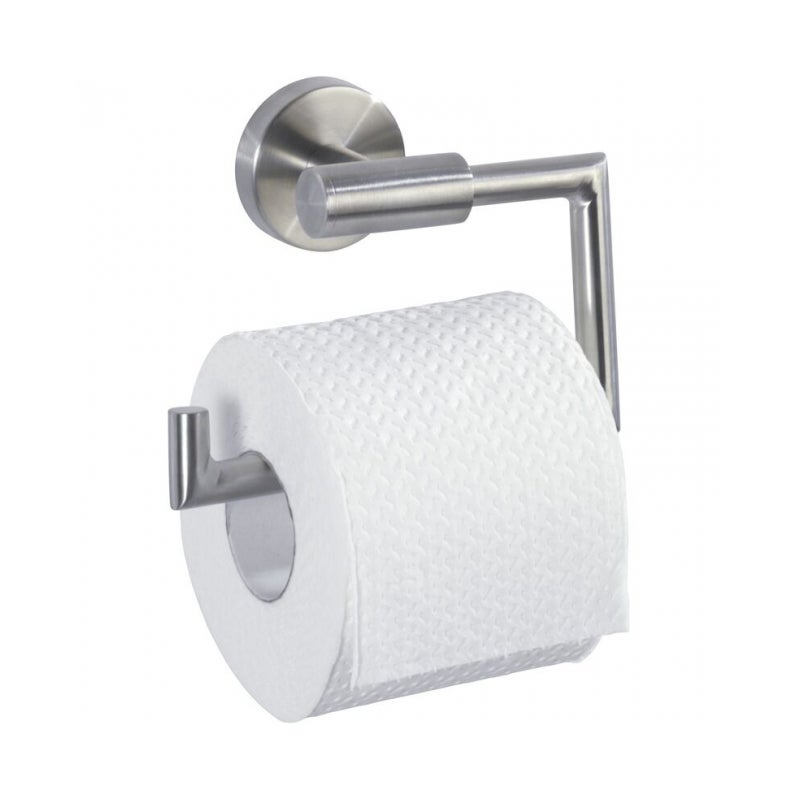 Uchwyt ścienny na papier toaletowy, dozownik na papier toaletowy, stal nierdzewna, 15x10,5x6,5 cm