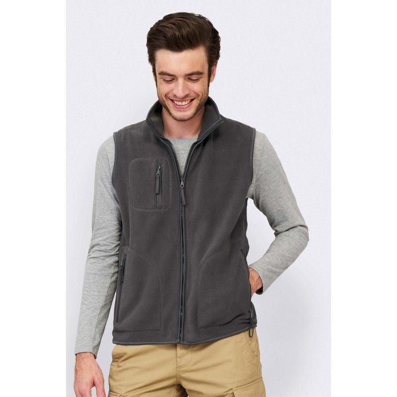 Sol's - Gilet polaire unisexe sans manches NORWAY - Noir - 3XL - 4