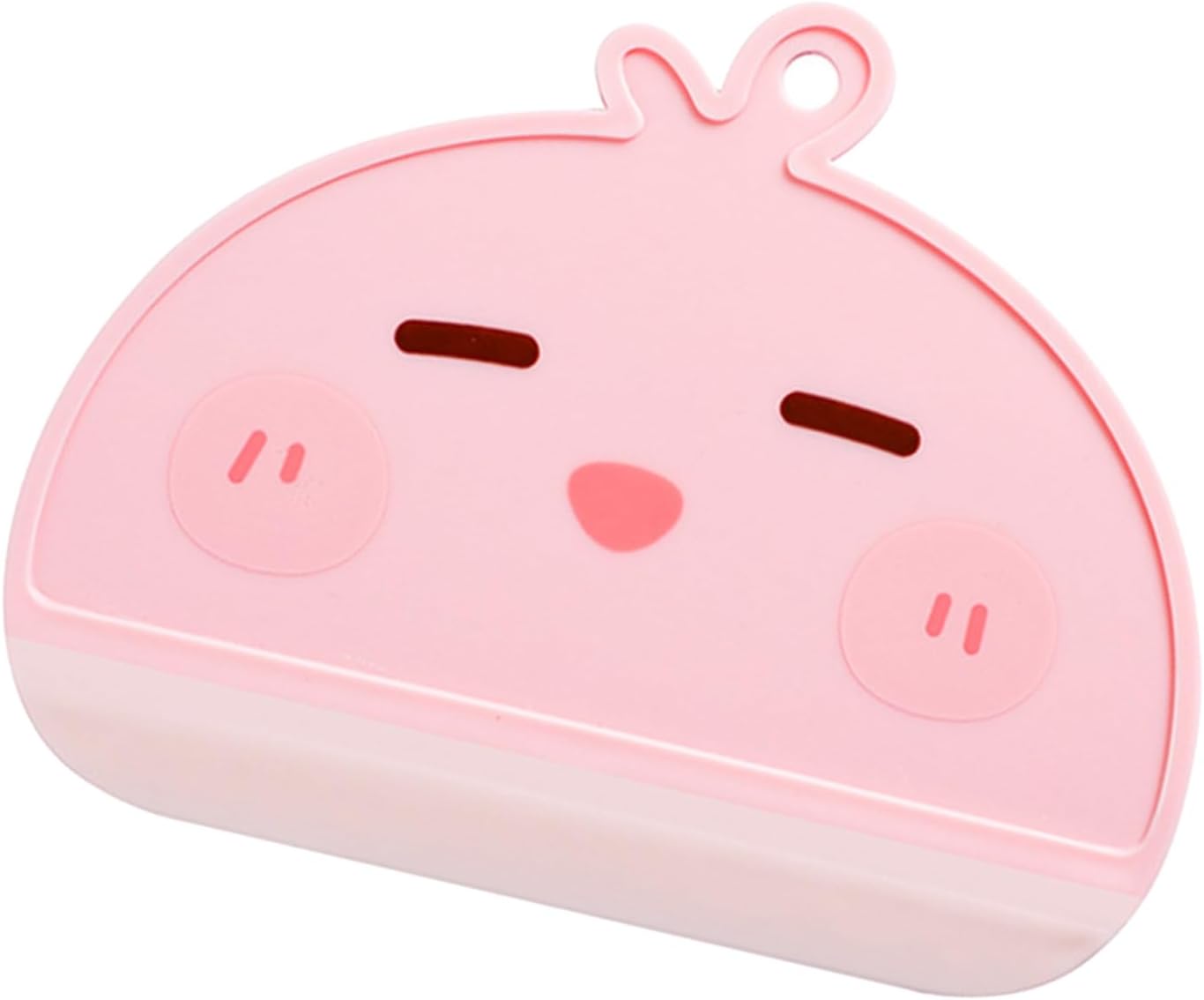 Ściągaczka do prysznica, plastikowa skrobaczka w kształcie kreskówki, wielofunkcyjna skrobaczka do wody (różowa)