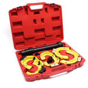 Kit Compressore Molle Per Auto - Regolabile Fino A 37 Cm, Per Smontaggio Ammortizzatori - Foto 4