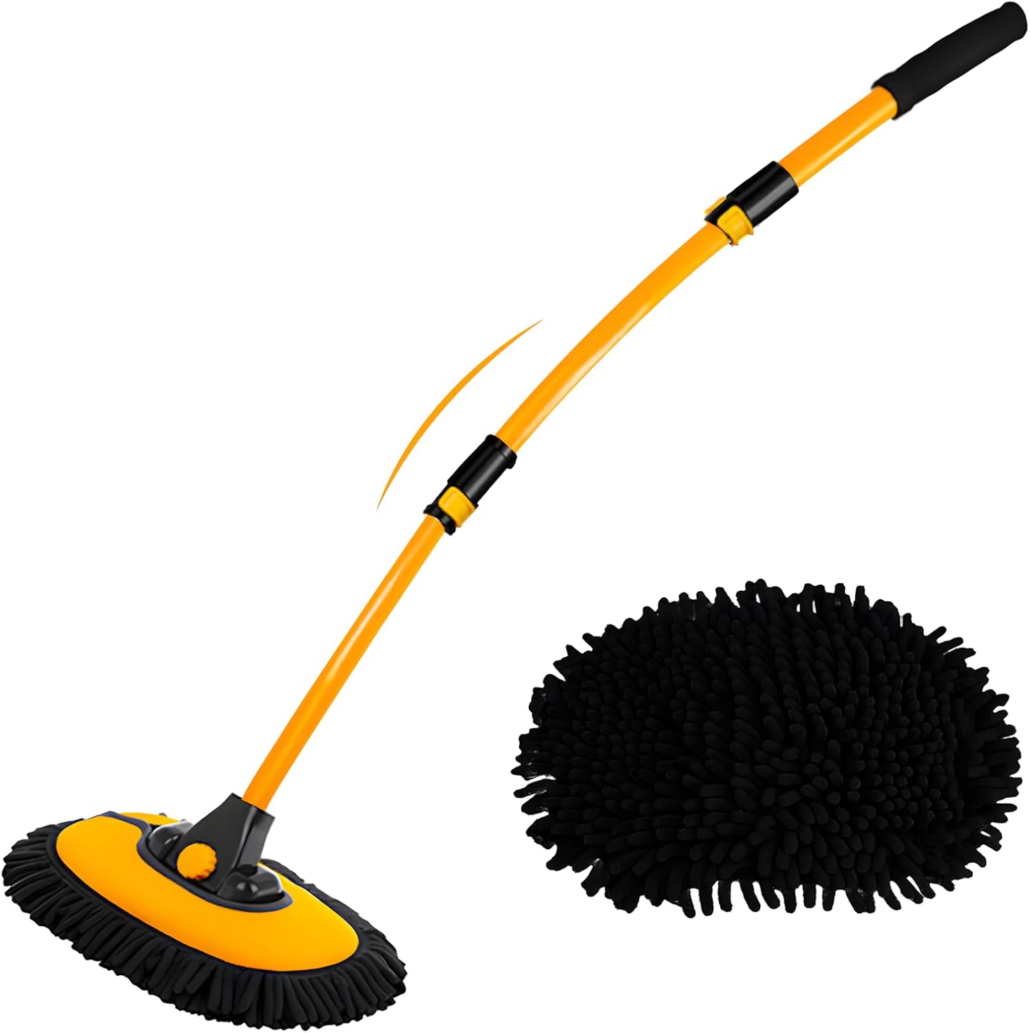 Spazzola Con Manico Per Pulizia Automobili - Foto 12