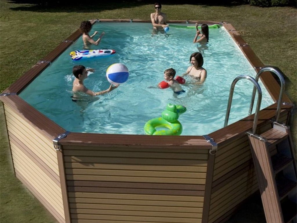 Kit piscine hors-sol AZTECK Mixte 4.00 x 7.30m | Leroy Merlin