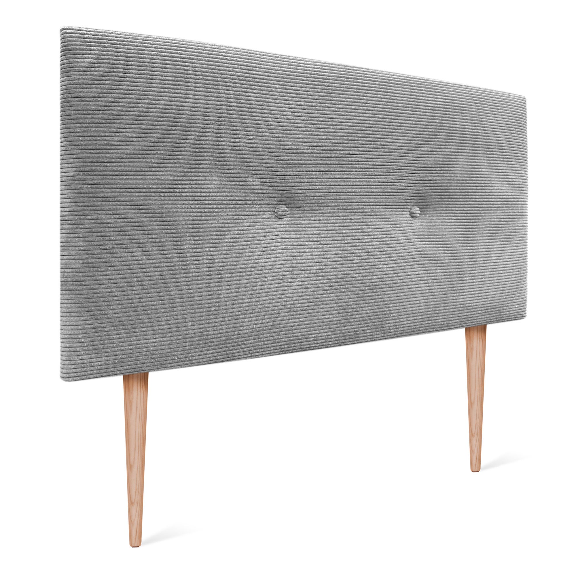 DHOME Tête De Lit En Velours Uni Avec Boutons Haute Gamme Moderne Tête De Lit Rembourrée Pour Lit De Luxe Chambre (Bleu, 150x60cm) | Leroy Merlin